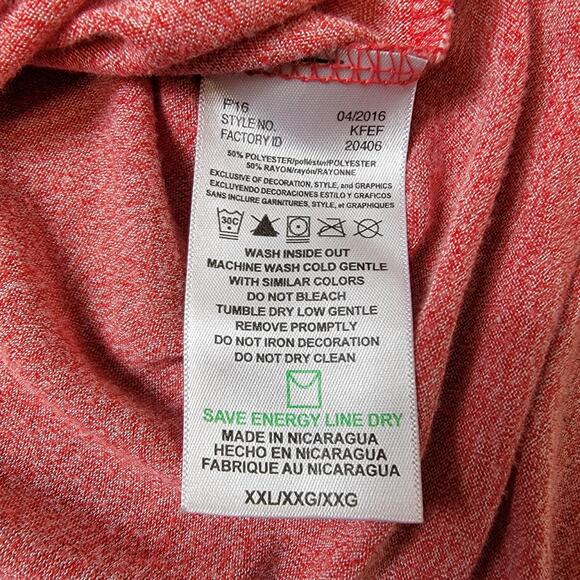 Majestic San Francisco 49ers Womens XXL Shirt Red Gold V-neck Football NFL - Picture 4 of 10